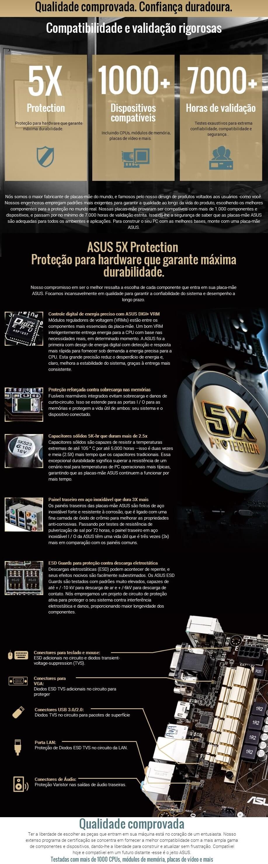 PLACA MÃE ASUS Power5X LGA 1150 Intel i3/i7/i5 PLACA MÃE ASUS Power5X LGA 1150 Intel i3/i7/i5