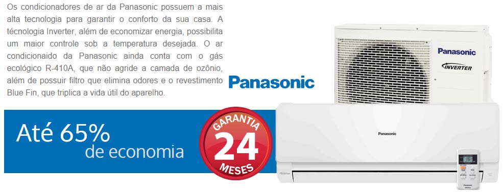 AR CONDICIONADO INVERTER SPLIT PANASONIC 22000 BTUs FRIO 220v AR CONDICIONADO INVERTER SPLIT PANASONIC 22000 BTUs FRIO 220v