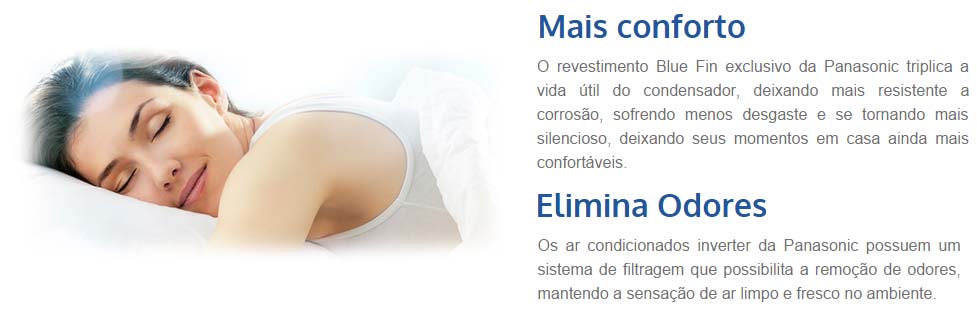 AR CONDICIONADO INVERTER SPLIT PANASONIC 22000 BTUs FRIO 220v AR CONDICIONADO INVERTER SPLIT PANASONIC 22000 BTUs FRIO 220v