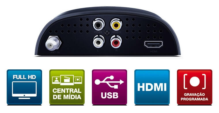 CONVERSOR DIGITAL & GRAVADOR AQUARIO FULL HD DTV CONVERSOR DIGITAL & GRAVADOR AQUARIO FULL HD DTV