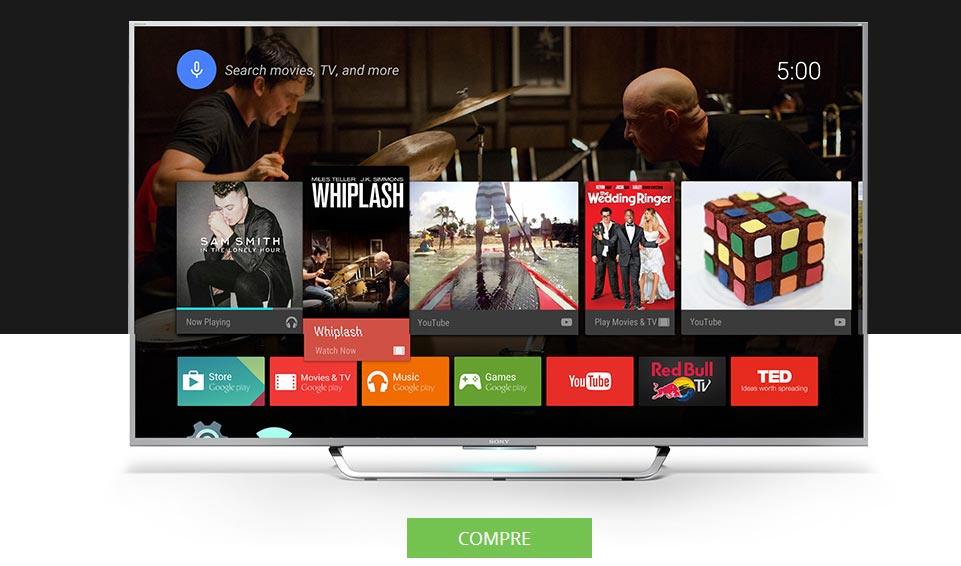 SMART TV 55 4K SONY 3D WIFI TELA LED HDMI USB - ANDROID TV SMART TV 55 4K SONY 3D WIFI TELA LED HDMI USB - ANDROID TV