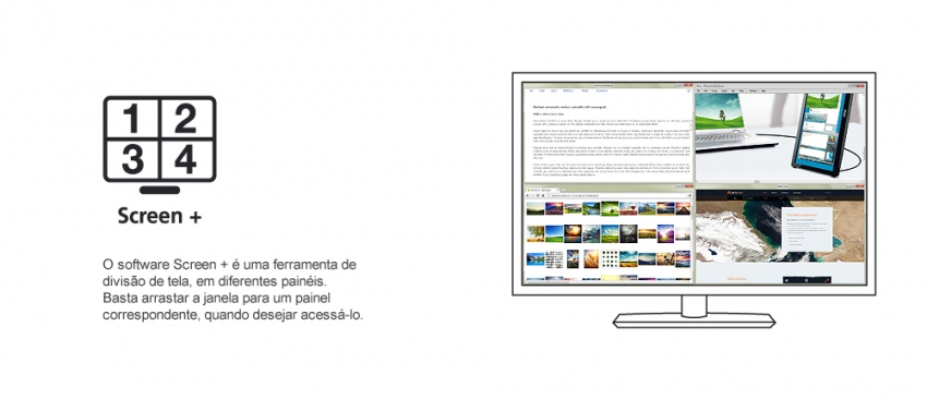 MONITOR LED 24 AOC FULL HD Widescreen MONITOR LED 24 AOC FULL HD Widescreen