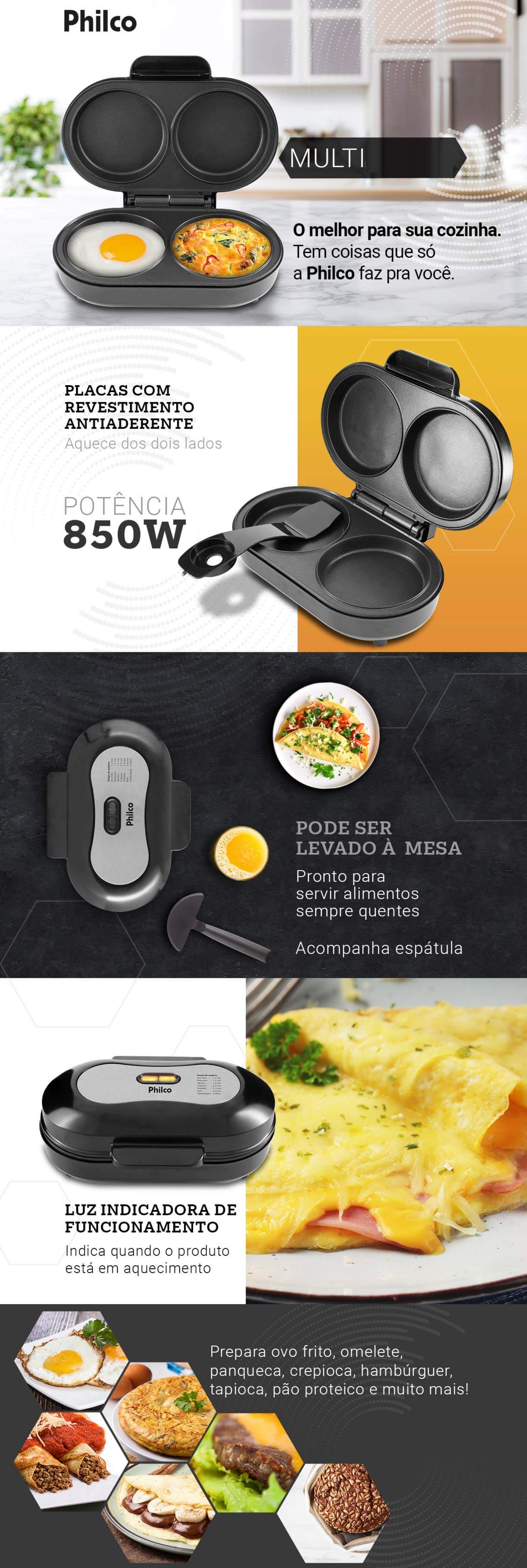 Sanduicheira Eletrica 750W Cadence Antiaderente Profunda Preta Click SAN400 Sanduicheira Eletrica 750W Cadence Antiaderente Profunda Preta Click SAN400